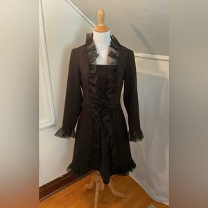 Absolutely FABULOUS vintage black dress - LIKE NEW from the 40’s/50’s